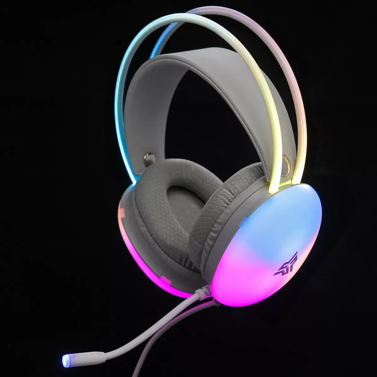 HEADSET GAMER KNUP HATHOR FN635 BRANCO