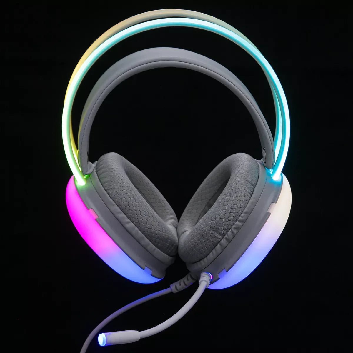 HEADSET GAMER KNUP HATHOR FN635 BRANCO
