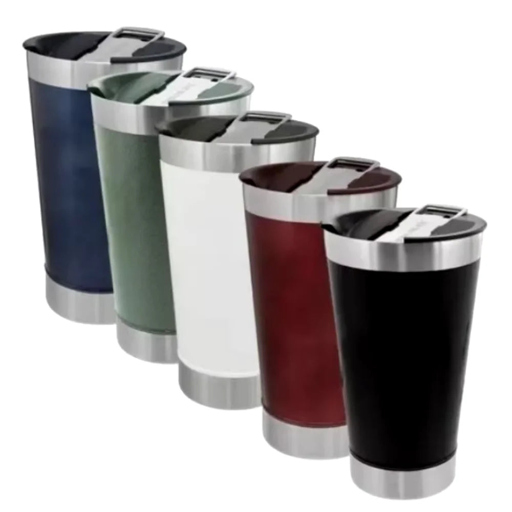 Copo Térmico 473ml com Tampa e Abridor