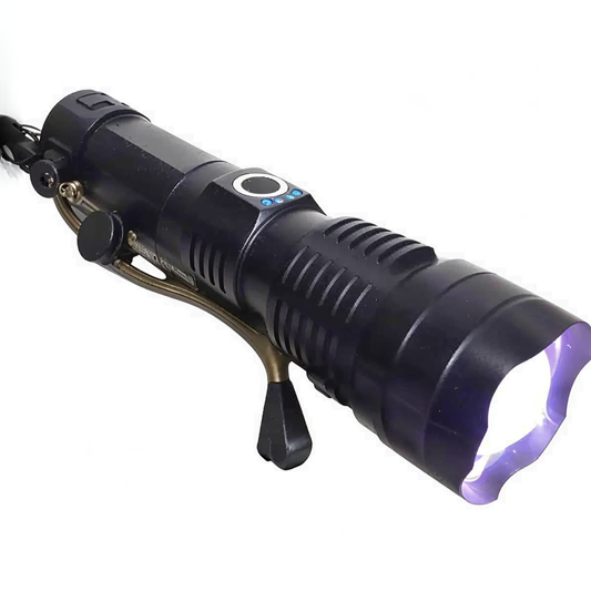 Lanterna Tática Militar T9 Super Potente - Resistente à Água